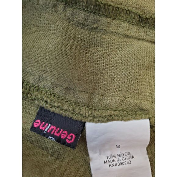 Volcom Womens Button Down Shirt - Picture 5 of 6